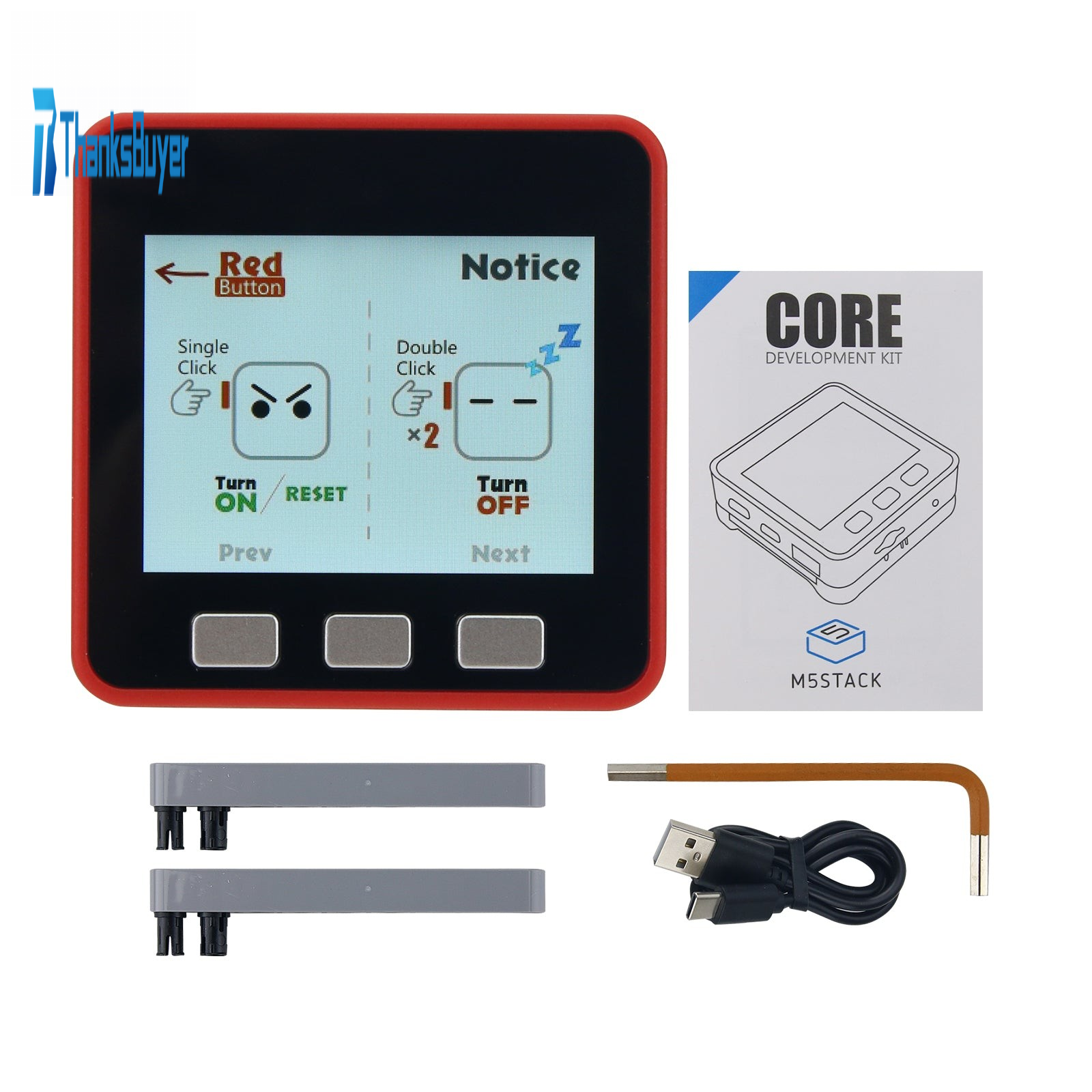 M5Stack FIRE V2.7 ESP32 Development Board Kit WiFi Bluetooth Dual-mode