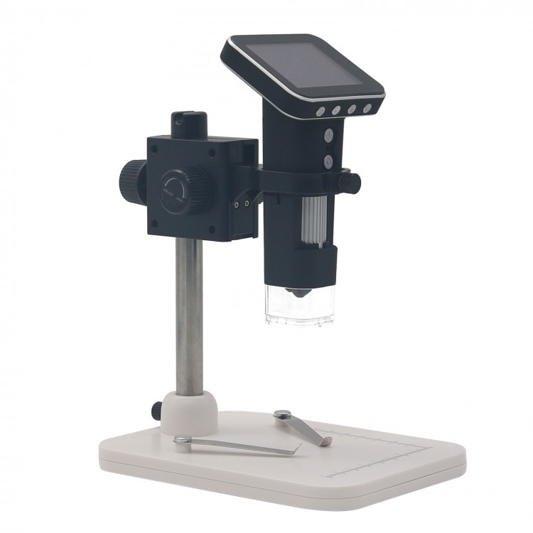 500X HD USB Portable Digital Lab Mobile Microscope Camera+3.5" LCD