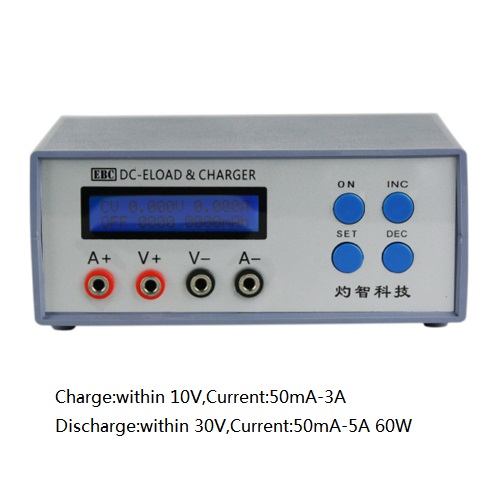 Electronic Load Battery Tester Testing Power f Mobile Capacity Computer EBC-A05 