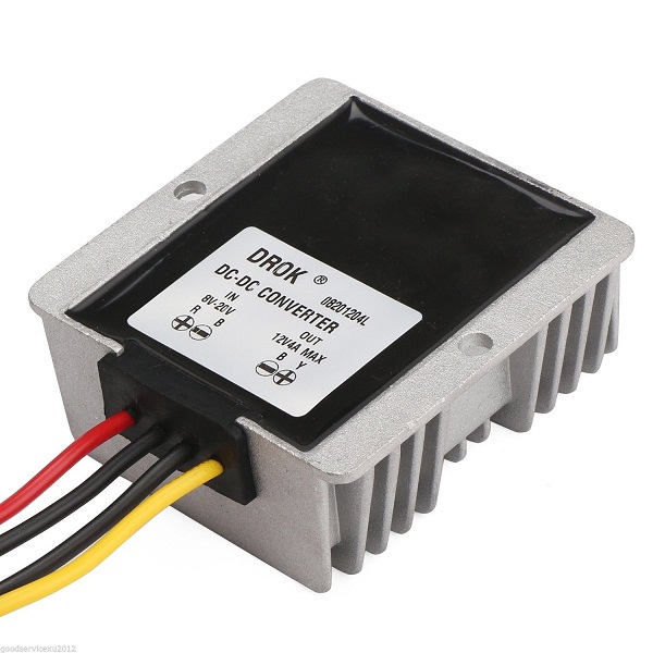 Car Power Automatic Voltage Stabilizer Regulator 8-40V to 12V 6A 72W Convert FR