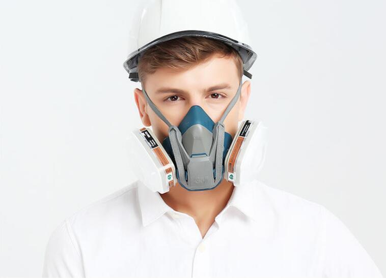 3M 650P 7PCS Suit Respirator Painting Spraying Face Gas ...
