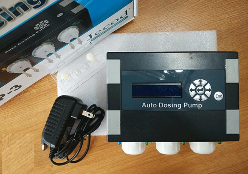 Jebao/Jecod DP3 Auto Dosing Pump Automatic Doser for Reef Aquarium Elements Free Shipping
