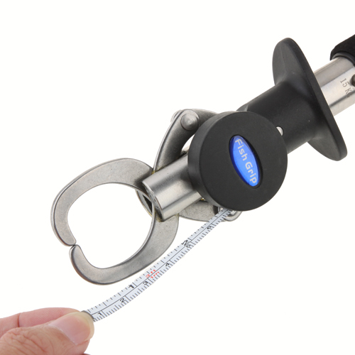 Fish Grip With Tapeline & Scale Durable Stainless Steel  With Wide Opening Handle