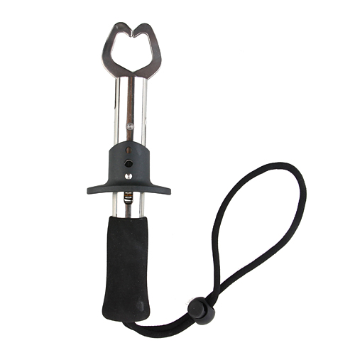 Fish Head Clamp Fishing Gear Stainless Steel With Trigger Grip Lock Scale Gear Clip