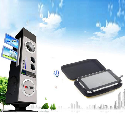 9.7 inch Universal PU Leather Case with Speaker for Tablet PC PDA MID Color Random