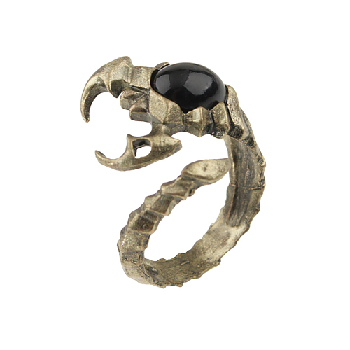 Scorpion Shaped Adjustable Metal Ring