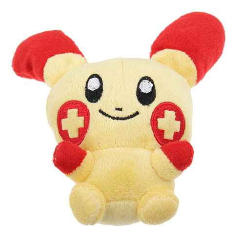 Brand New 6.5'' Pokemon Plusle Figure Stuffed Animal Plush Toy