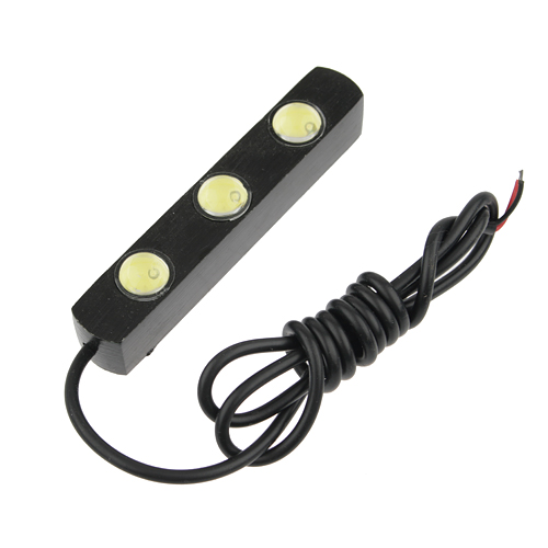 E4 Auto Car High Brightness 2 x 3 LED Lights 100% Waterproof