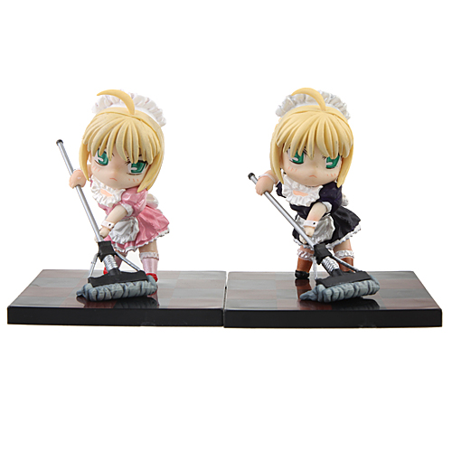 3pcs Fate Stay Night Saber Alter 6cm PVC Figure Set