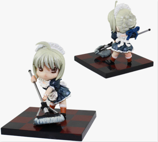 3pcs Fate Stay Night Saber Alter 6cm PVC Figure Set