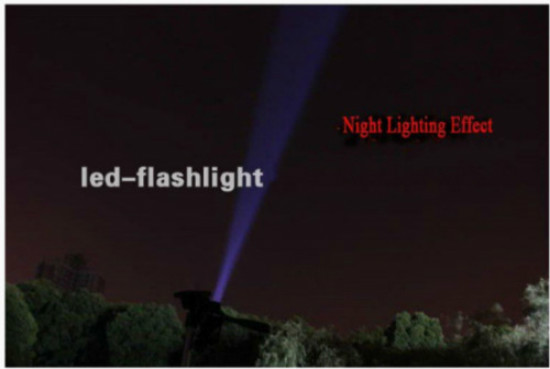UltraFire XML-T6 Flashlight Lotus Head Focus T6 Flashlight Black