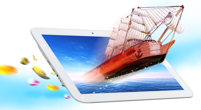 Teclast A11 Tablet PC Android 4.1 RK3066 IPS Screen Dual Core 10.1 Inch 16G 1G White