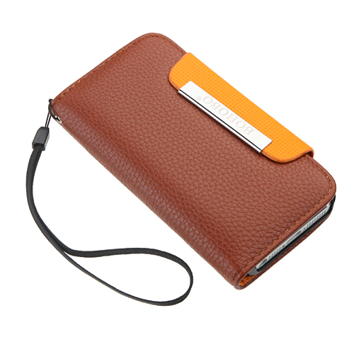 Fashion Protective Leather Case for iPhone 5