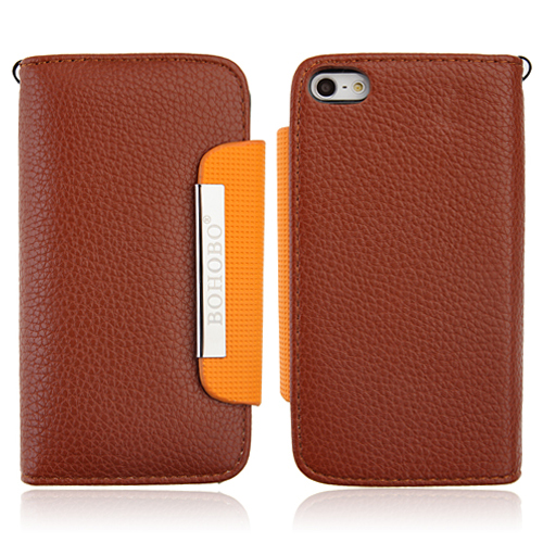 Fashion Protective Leather Case for iPhone 5