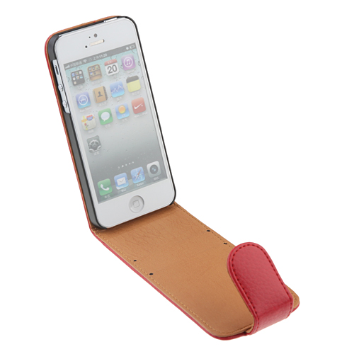 Flip Style Leather Case for iPhone 5