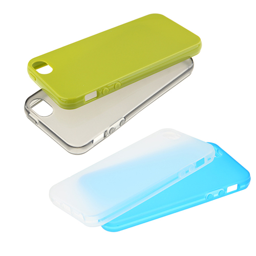 Protective Rubber Soft Back Case Cover for iPhone 5