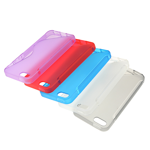 Silicone Rubber Back Case Cover for iPhone 5