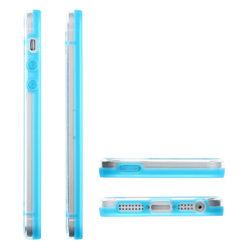 Ultra-thin Transparent Plastic Back Cover Case for iPhone 5