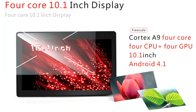 Zenithink C94 Tablet PC 10.1 Inch Android 4.0 Quad Core 8GB HDMI White