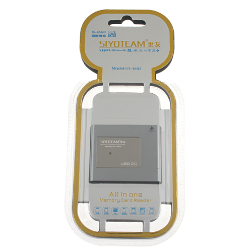 SY-660 USB 2.0 Mini Multi in One Hi-Speed  Memory Card Reader