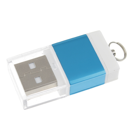 SY-M83 Hi-Speed Card Reader USB Blue