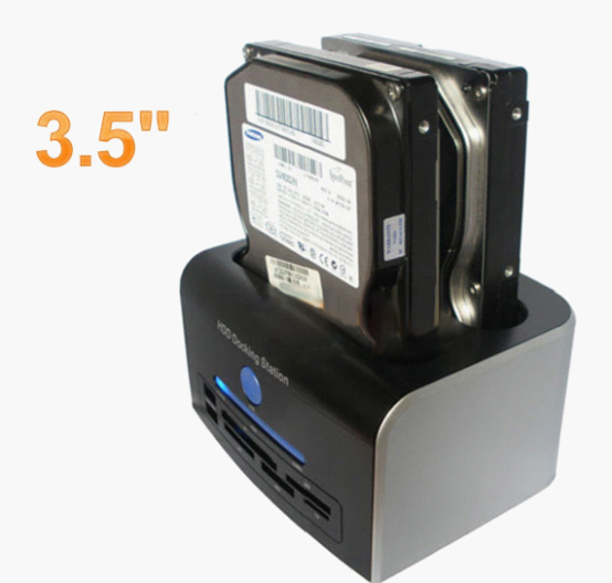 USB 2.0  eSATA Interface 2.5/ 3.5