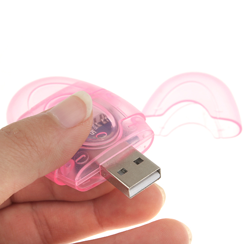 SY-330 Fashion Hi-Speed USB 2.0 Memory Card Reader Support Storage Card