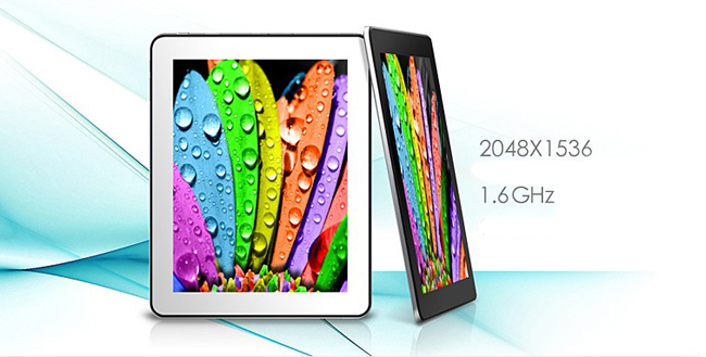 CHUWI V99 Retina Tablet PC 9.7 Inch Android 4.1 Retina Screen 16G RK3066 Silver