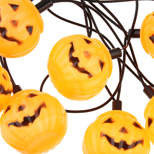 12 in1 Halloween Pumpkin Lantern Music Color Changing Lights with Scary Sounds