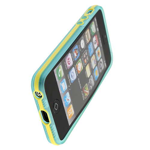 Silica Gel Case Cover for iPhone 5 with Removable Frame