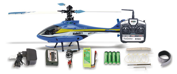 Esky Honey Bee King 4 6CH CCPM RC Helicopter RTF 2.4GHz  w/Aluminium Case 002798