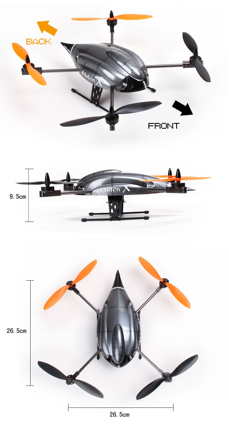 Walkera Hoten-X With DEVO F7 FPV Transmitter 6-Axis gyro 3D Quadcopter UFO RTF 2.4GHz