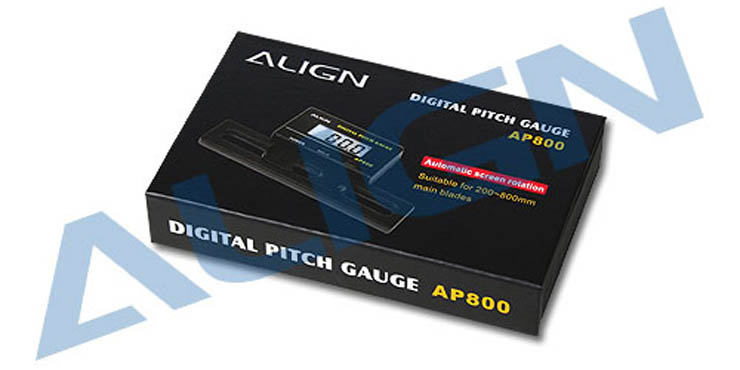 Align AP800 Digital Pitch Gauge HET80001 AP800 Digital Pitch Gauge HET80001