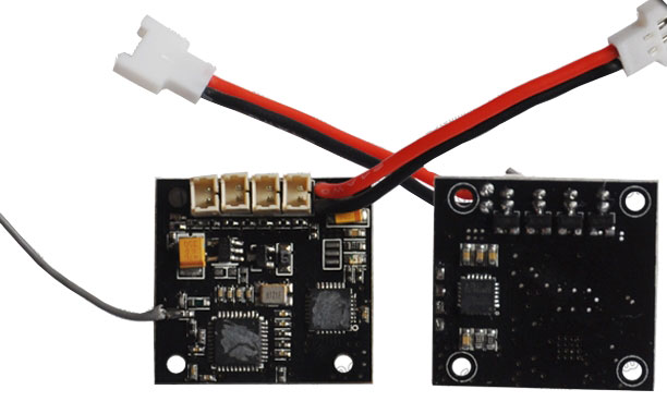 DSM2 Receiver 4-axis Flight-Ctrl Board for JR/Spektrum