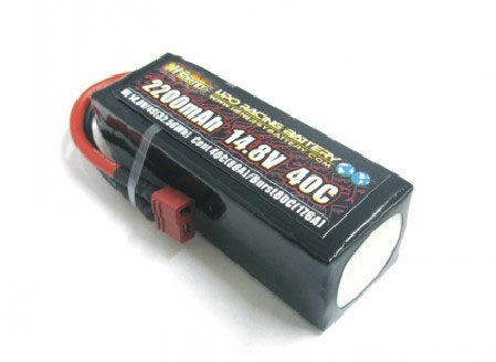 H-ENERGY 2200mAh 14.8V 40C LiPo Battery