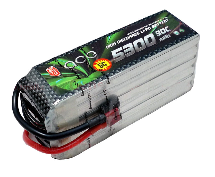 ACE 22.2V 5300mAh 30C LiPo Battery Pack 700 Goblin /Align/ GUAI