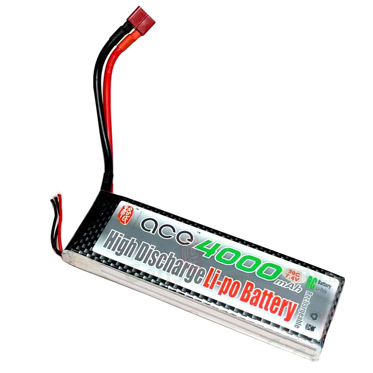 ACE 7.4V 4000mah 30C LiPo Battery Pack