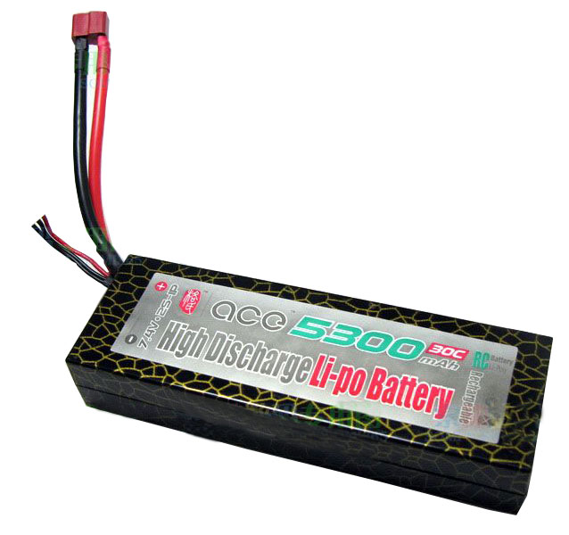 ACE 7.4V 5300mah 30C LiPo Battery Pack