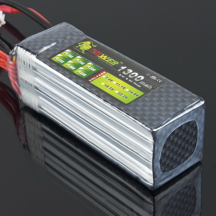 LION Power 22.2V 1300MAH 30C LiPo Battery BT681