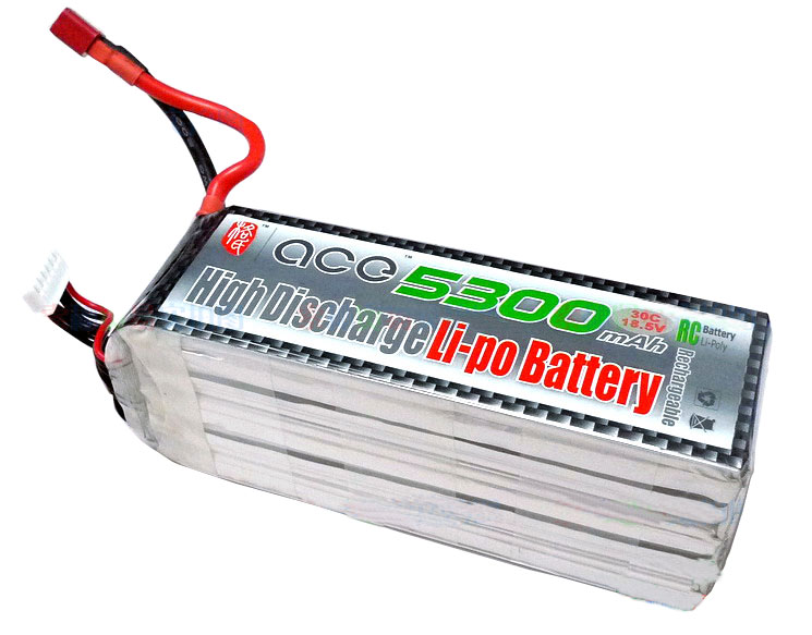 ACE 18.5V 5300mAh 30C LiPo Battery Pack