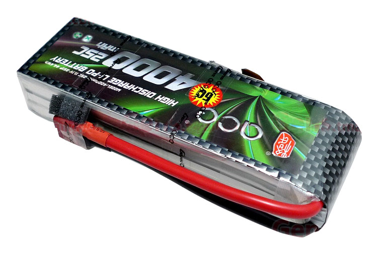 ACE 11.1V 4000mAh 3S 25C LiPo Battery Pack
