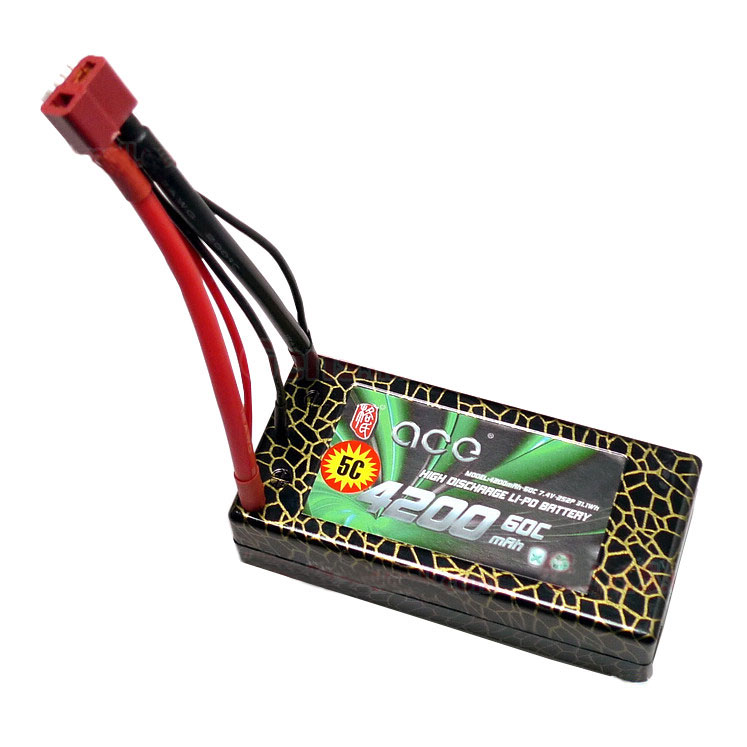 ACE 7.4V 4200mah 2S 60C LiPo Battery Pack