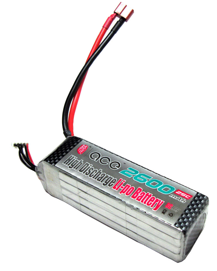 ACE 14.8V 2600mAh 25C LiPo Battery Pack Ducted Machine