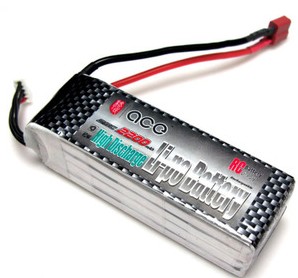 ACE 14.8v 2200mAh 25C LiPo Battery Pack