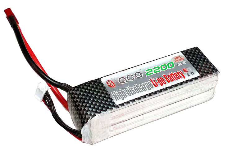 ACE 14.8V 2200mAh 30C LiPo Battery Pack