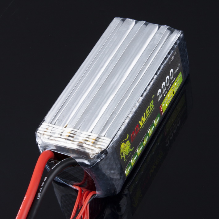 LION Power 22.2V 2200MAH 35C LiPo Battery BG715