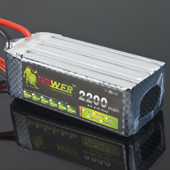 LION Power 22.2V 2200MAH 25C LiPo Battery BT686