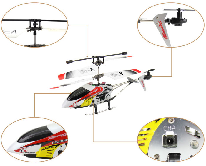 JXD I335 3.5CH iPhone/Android control RC toy helicopter with Gyro