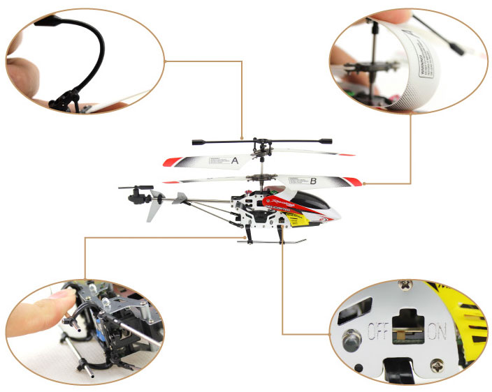 JXD I335 3.5CH iPhone/Android control RC toy helicopter with Gyro