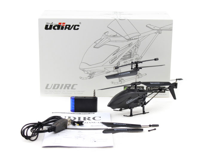 UDI dirc U807A 3.5-Channel iPhone/Android Controlled RC Toy Helicopter with Gyro